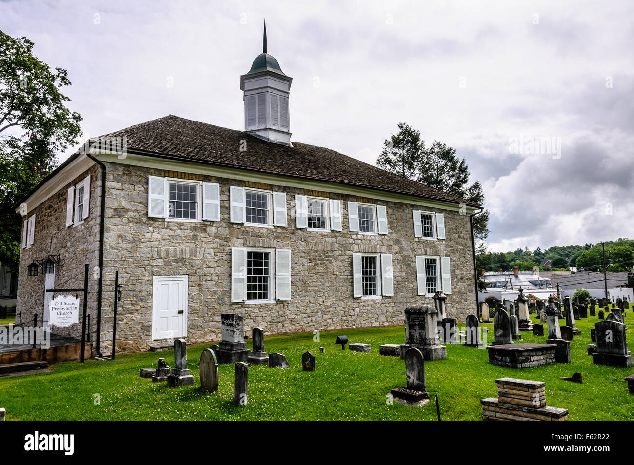 Old Stone Presbyterian Church, 200 Church Street, Lewisburg, WV Stock Photo Alamy