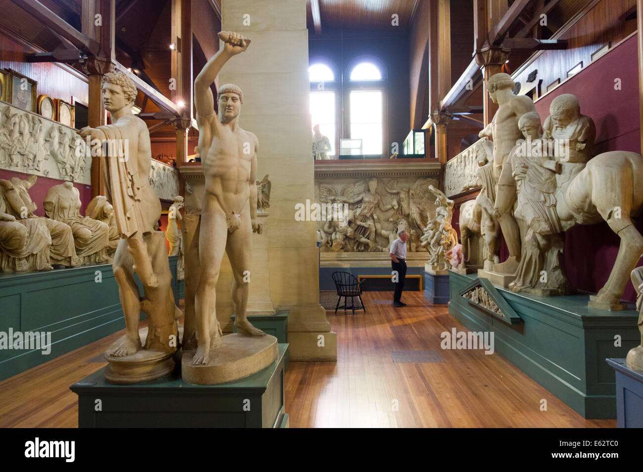 Slater memorial museum in Norwich CT Stock Photo Alamy