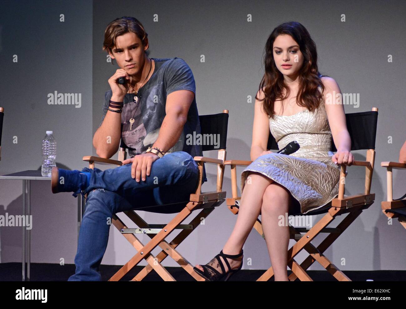 Brenton thwaites odeya rush meet the filmmakers hi-res stock