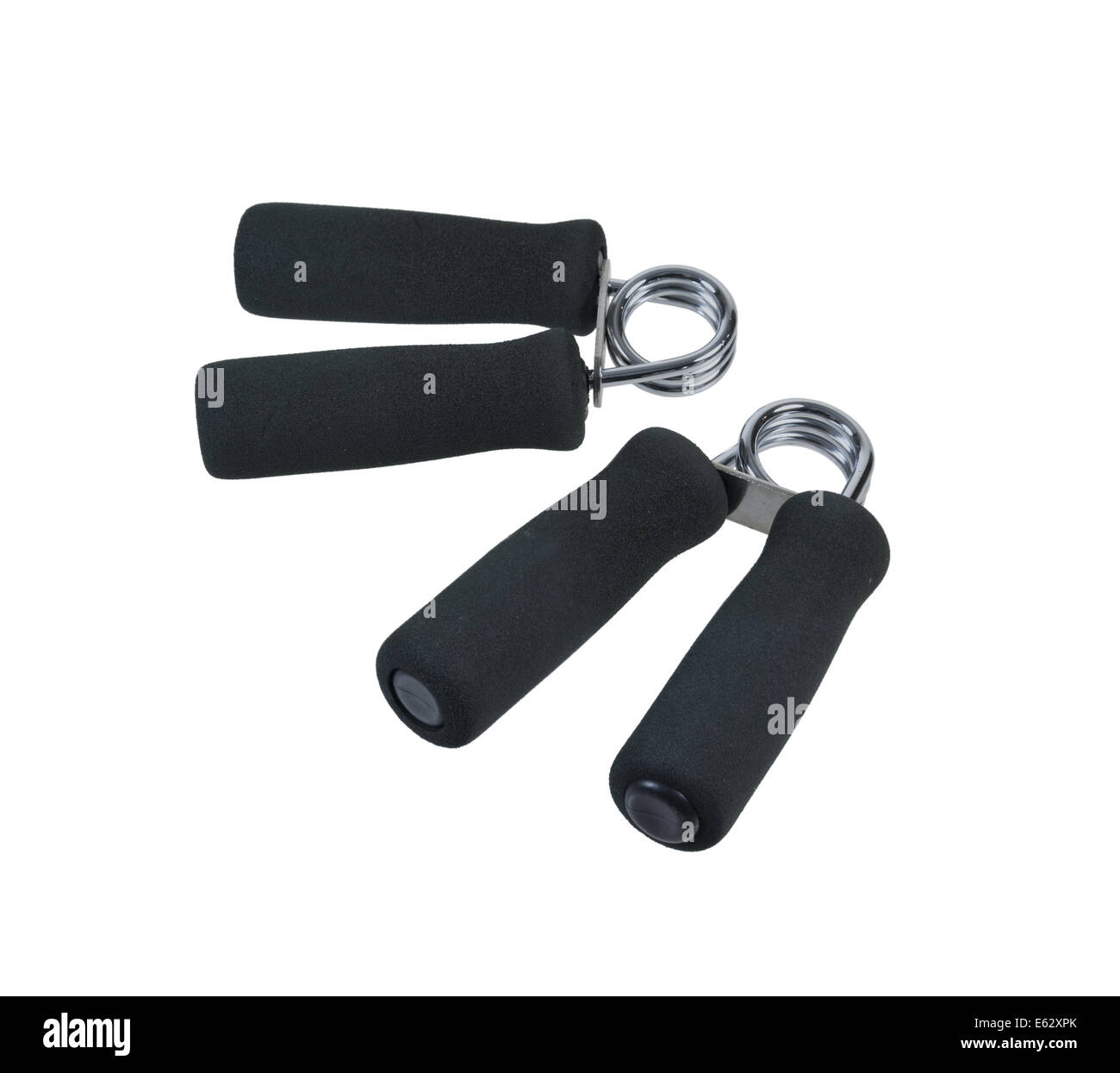 Hand grip exercisers used to strengthen hand muscles path included