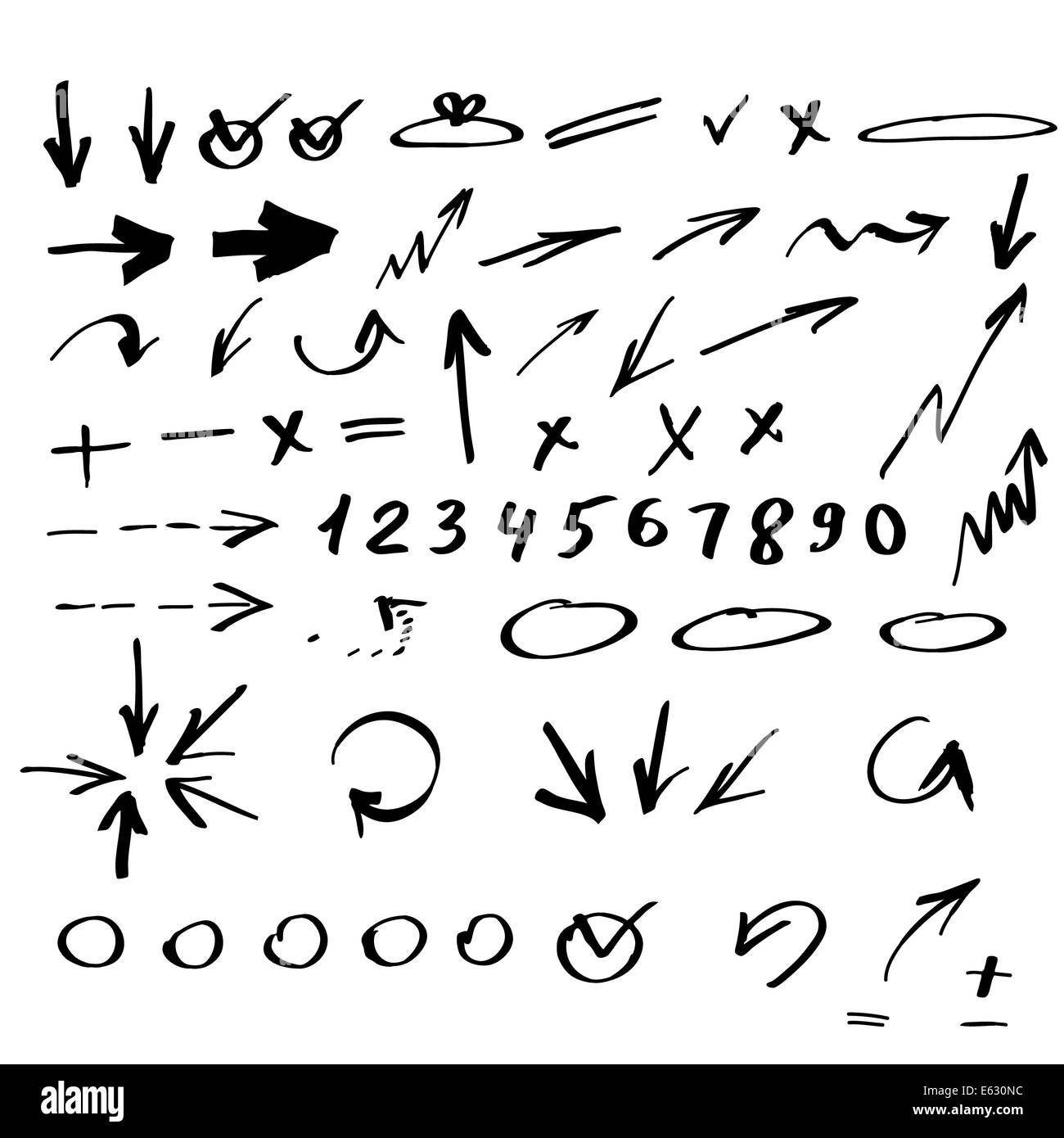 Left hand paper Cut Out Stock Images & Pictures - Alamy