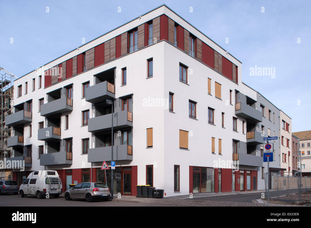 Dresden, Germany, condos in the suburbs Wilsdruffer Stock Photo Alamy
