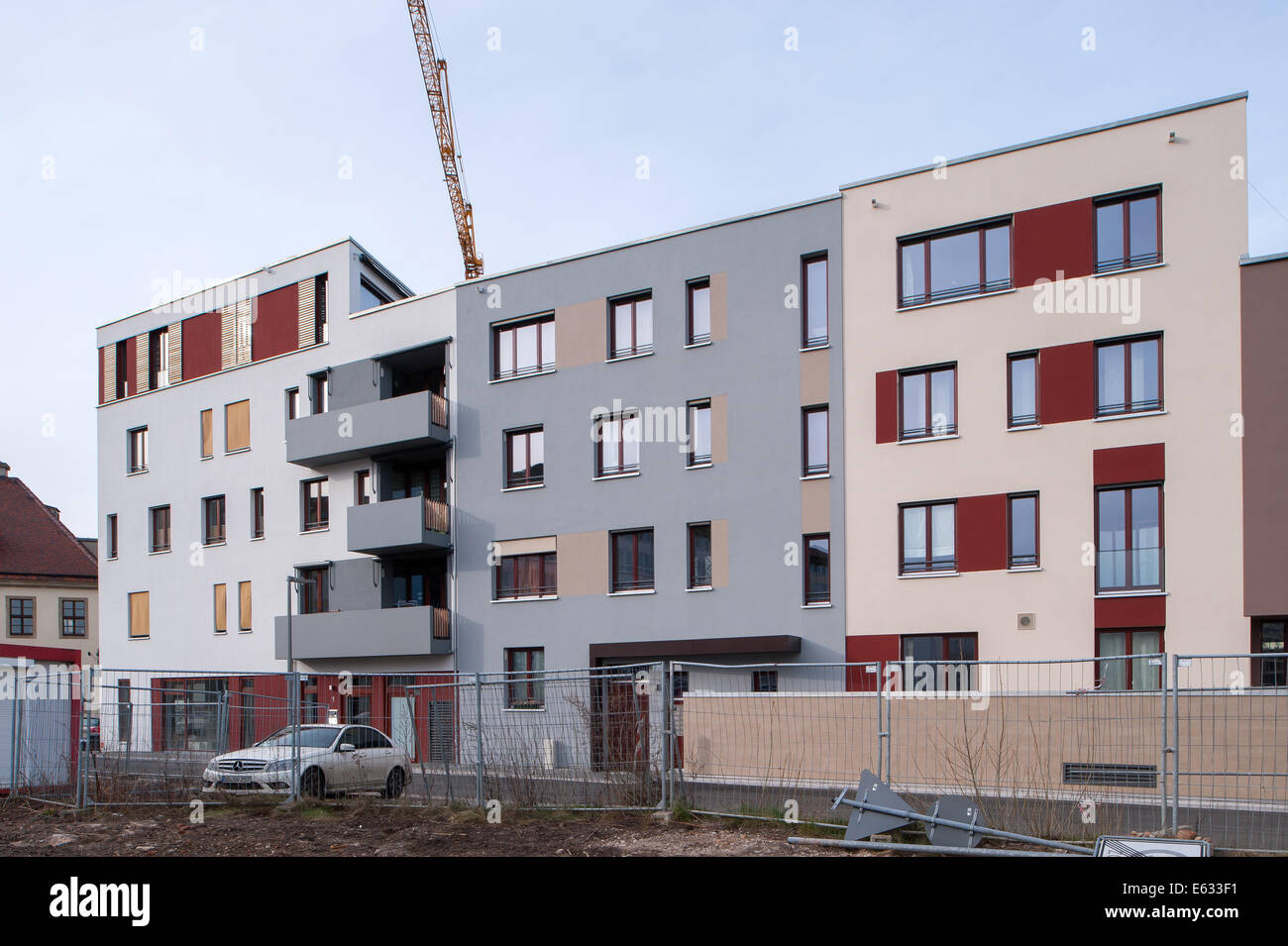 Dresden, Germany, condos in the suburbs Wilsdruffer Stock Photo Alamy