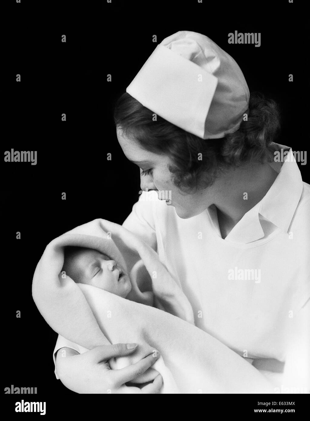 Nurse 1940s High Resolution Stock Photography and Images - Alamy