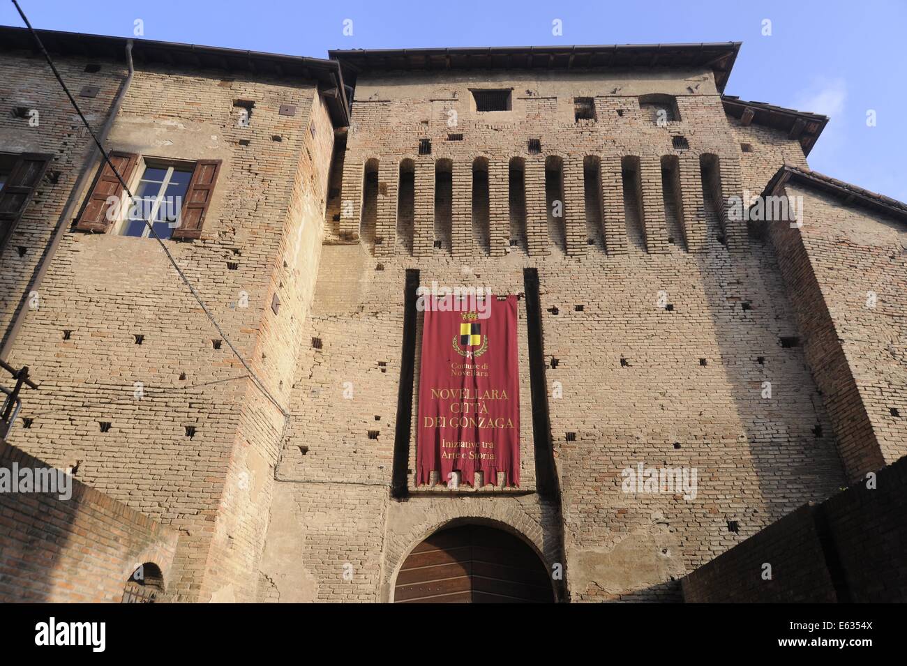 Novellara (Reggio Emilia), Gonzaga palace Stock Photo Alamy