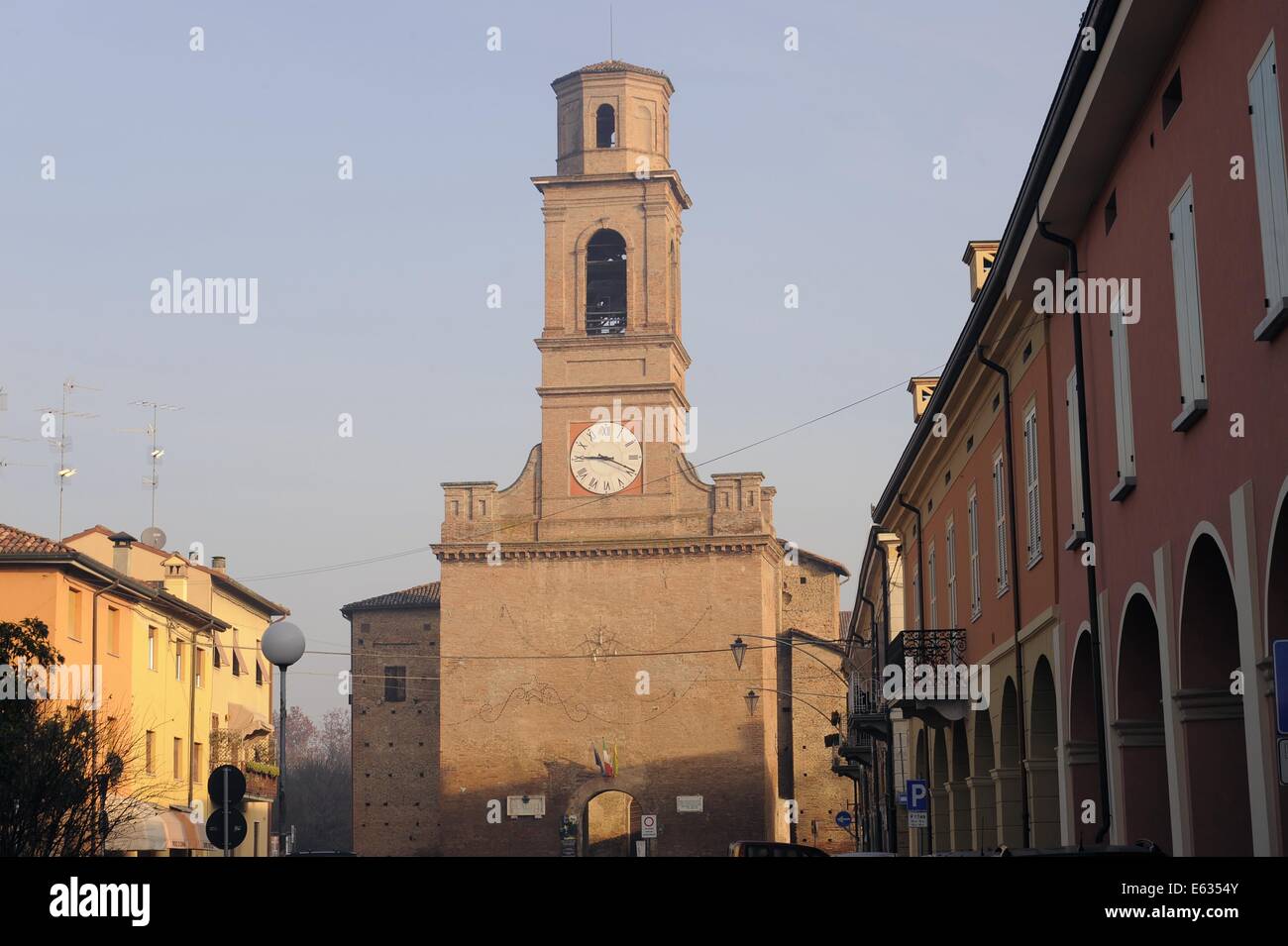 Novellara (Reggio Emilia), Gonzaga palace Stock Photo Alamy
