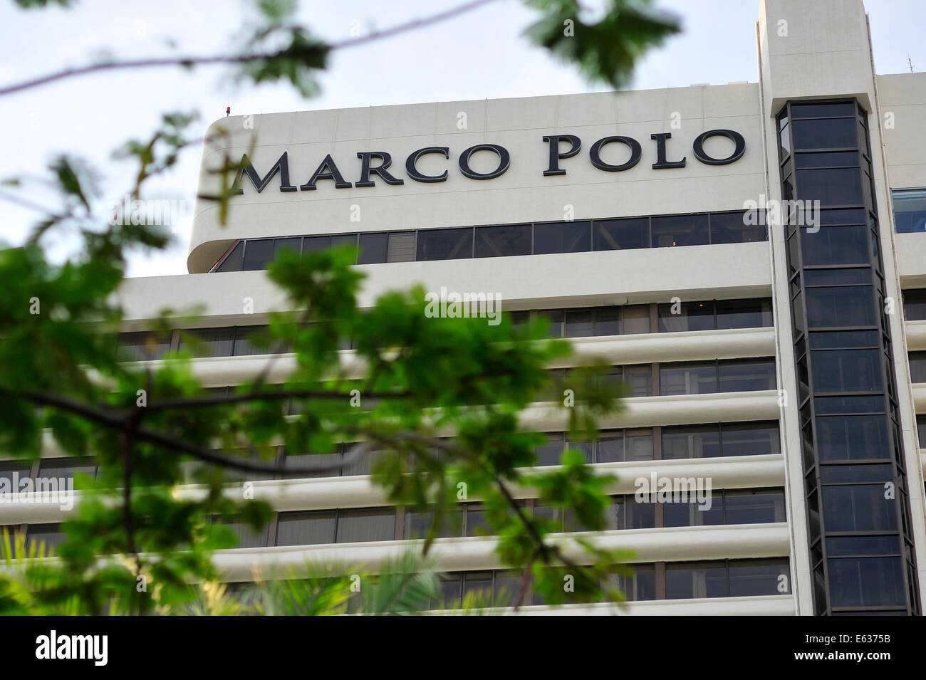 Marco Polo Hotel Cebu City Philippines Stock Photo
