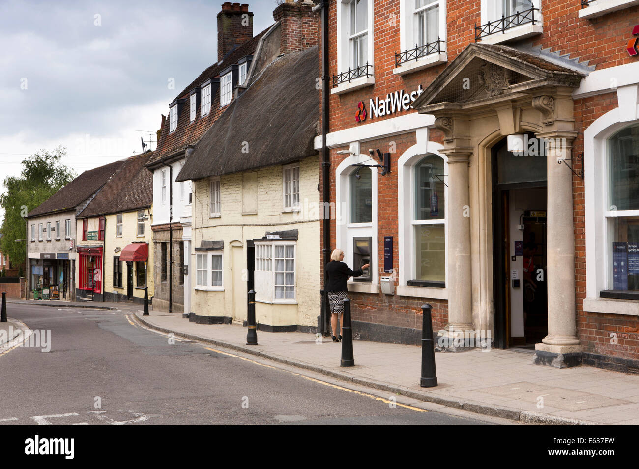 UK England, Dorset, Sturminster Newton, Bridge Street Stock Photo Alamy