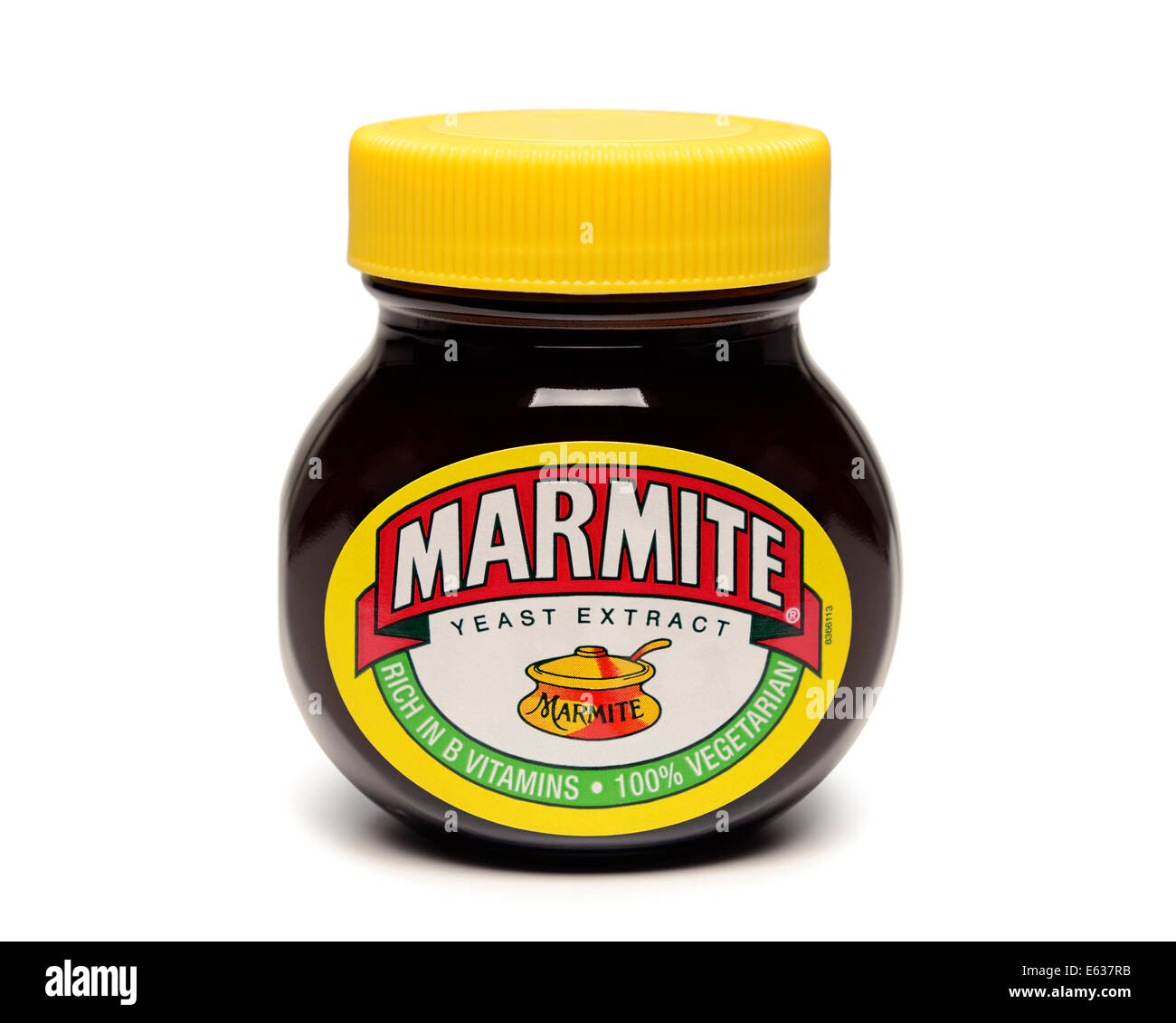 Jar of Marmite, Cut Out Stock Photo