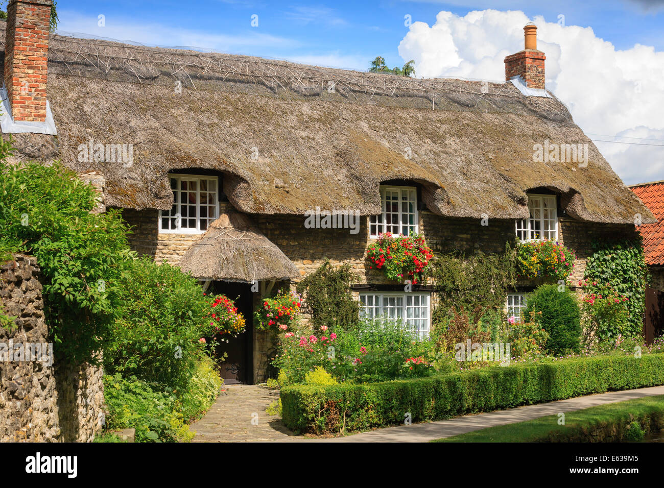 Thornton le Dale Ryedale North Yorkshire England Stock Photo