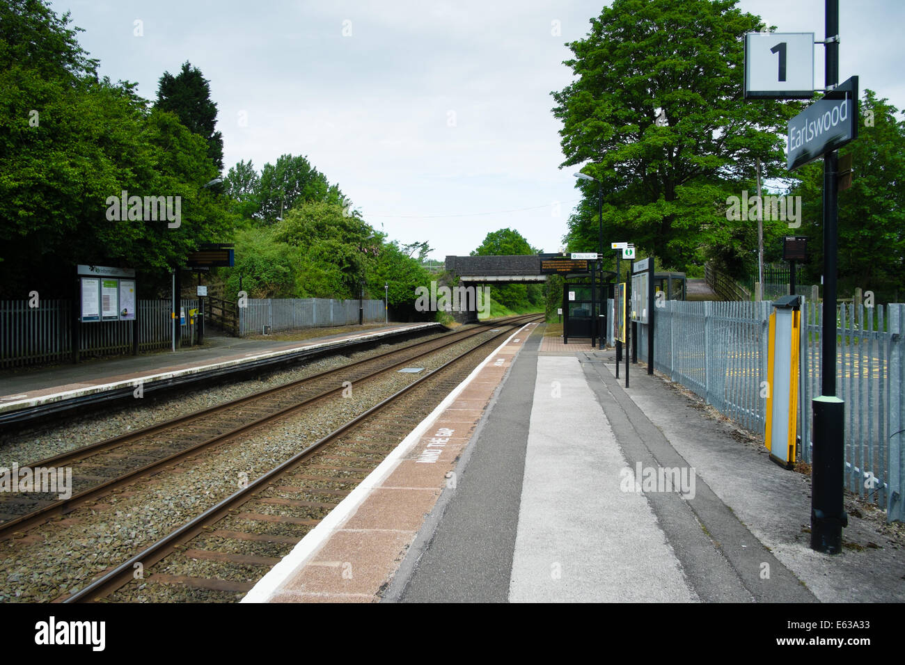 Earlswood railway station Stock Photo Alamy