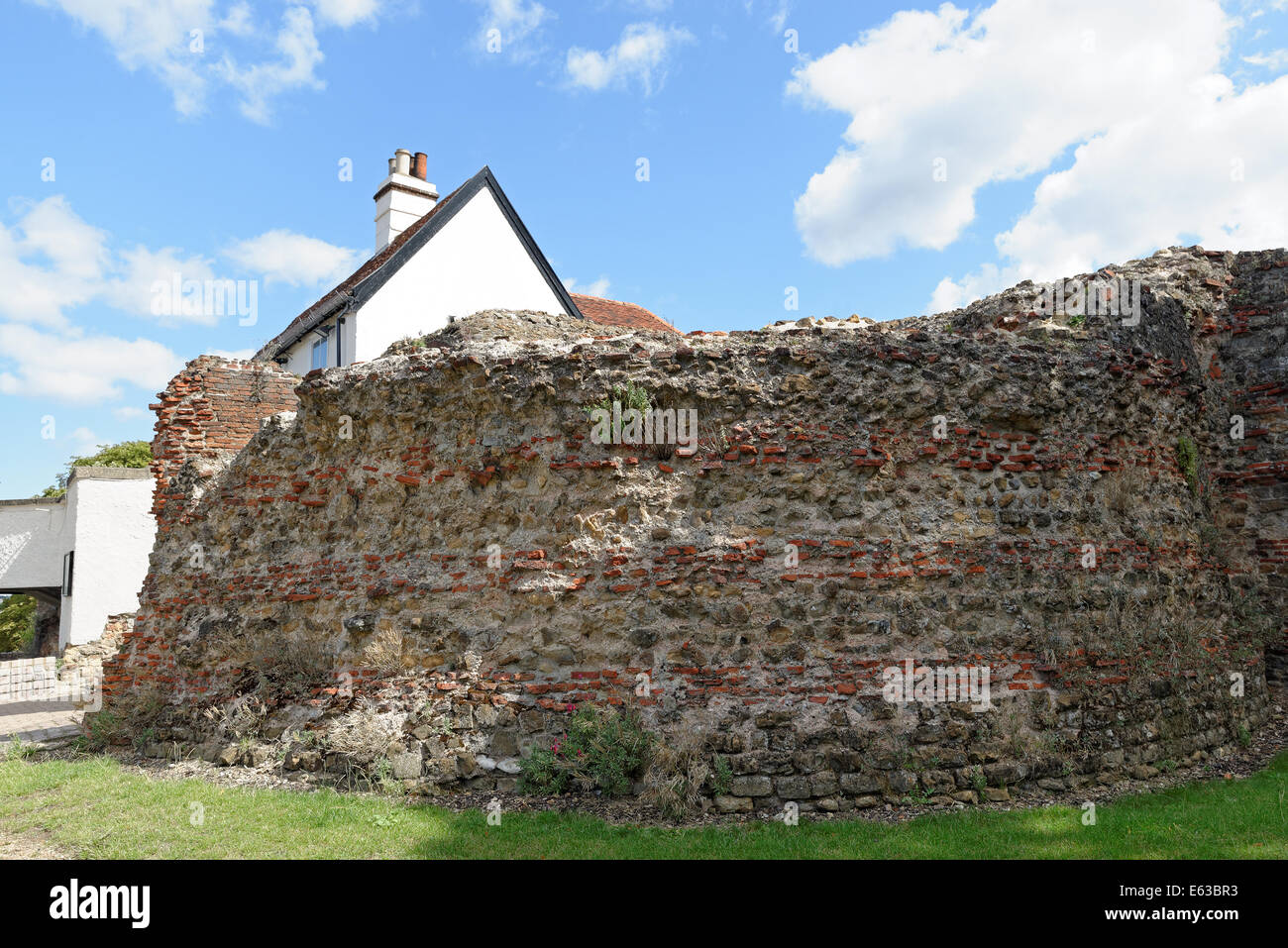 Balkerne Gate,Colchester,UK - a Roman gateway in the town's Roman wall ...