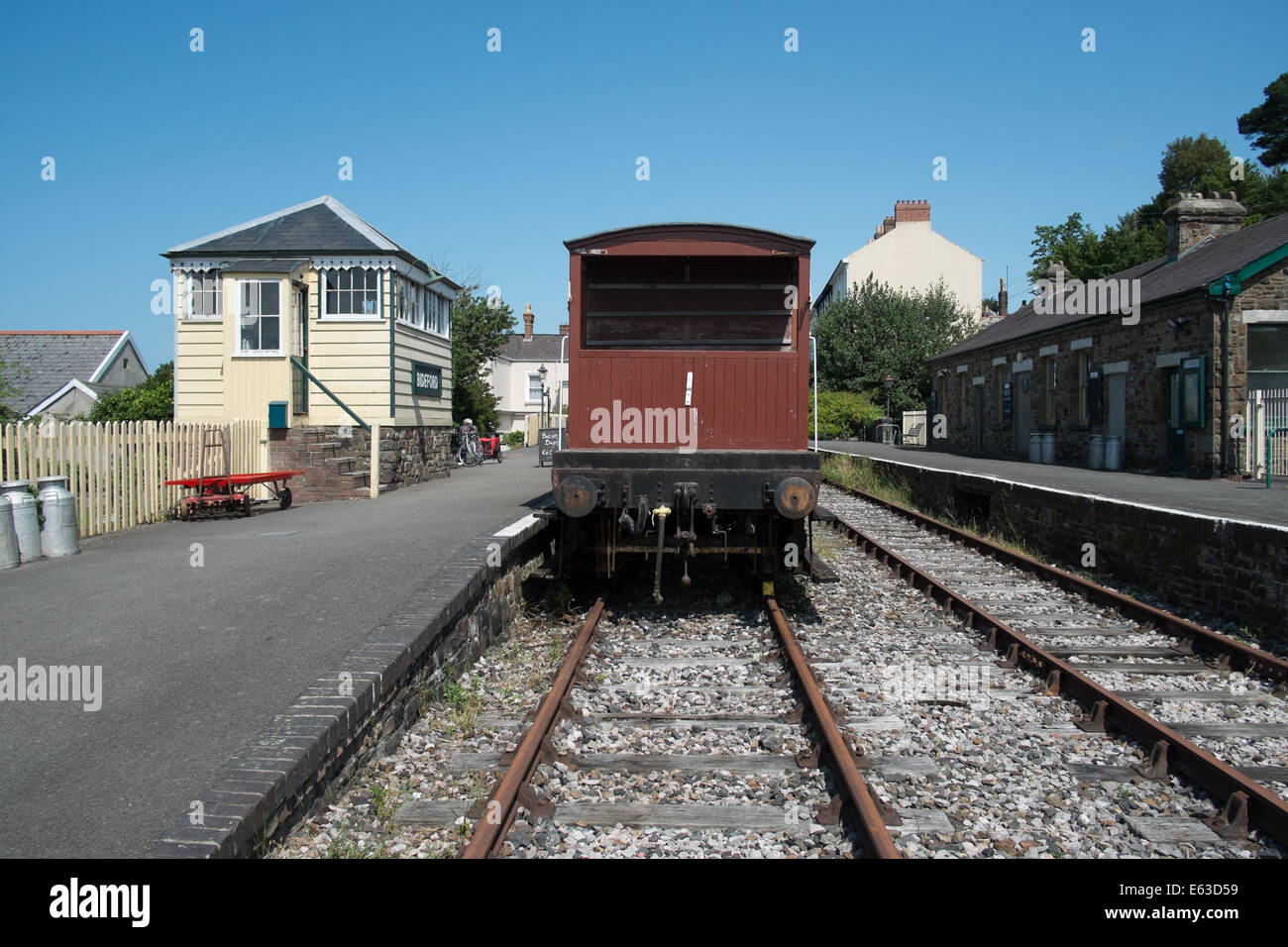 Bideford station heritage coaches hires stock photography and images