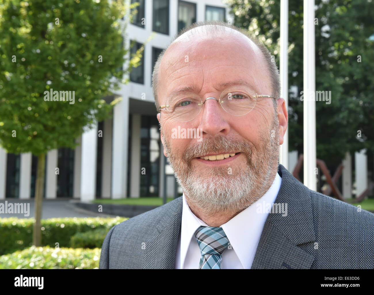 Karlsruhe, Germany. 13th Aug, 2014. Federal attorney Thomas Beck at the