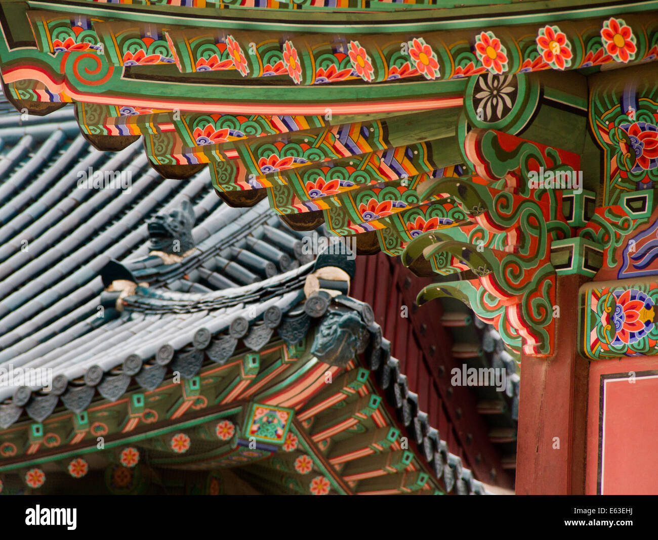 Changdeokgung Palace, in the South Korean capital Seoul Stock Photo