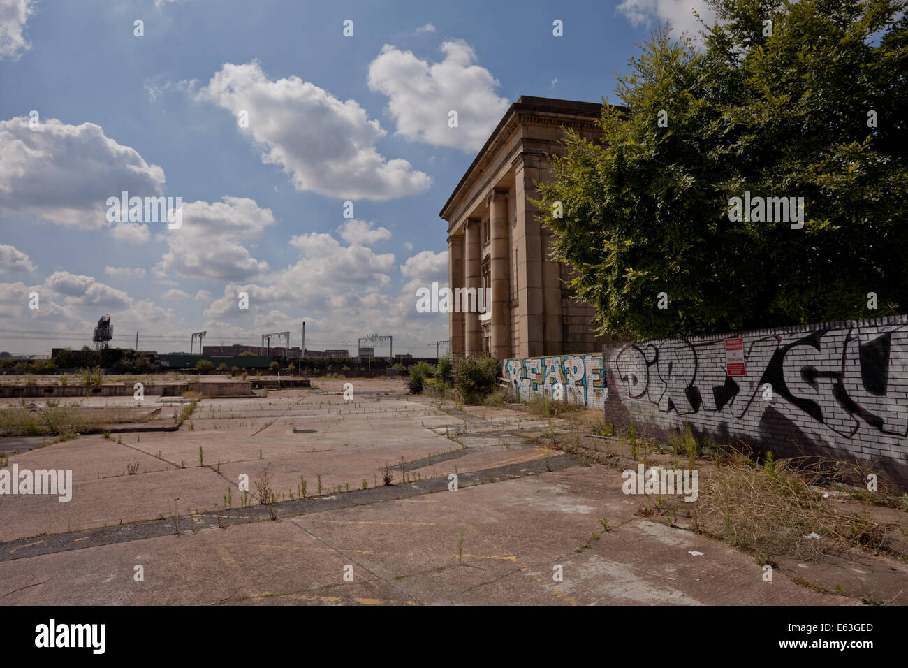 Curzon Street station, site of the terminus for HS2 high speed rail, Birmingham UK Stock Photo