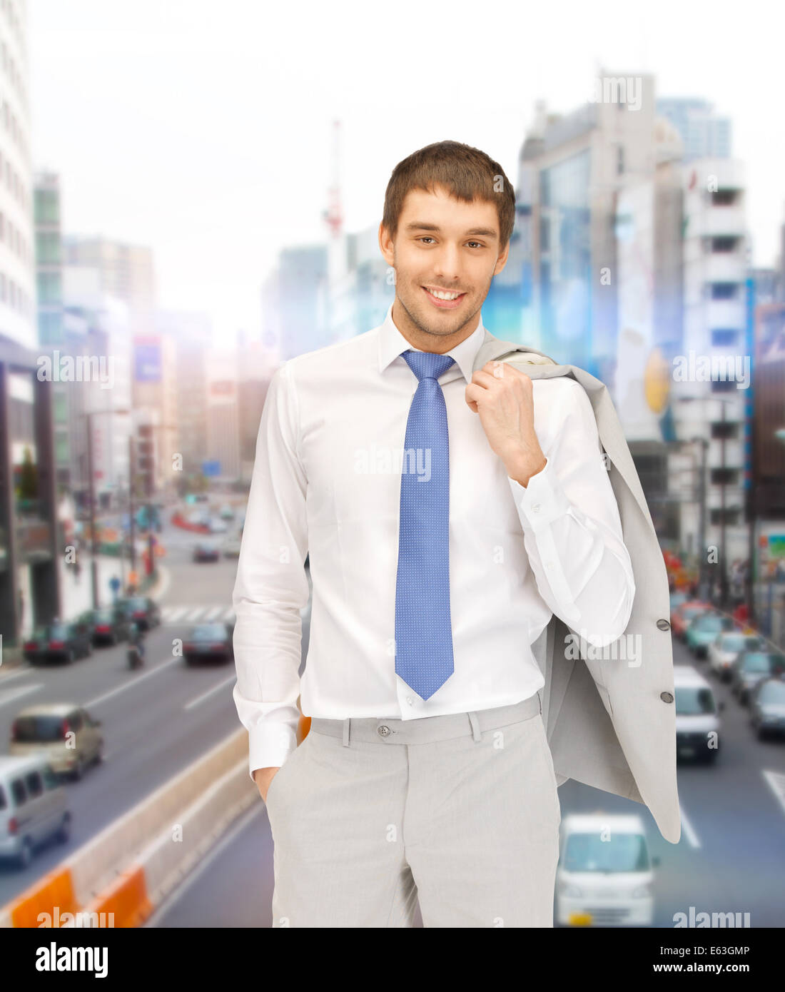Nice handsome man standing hi-res stock photography and images - Alamy