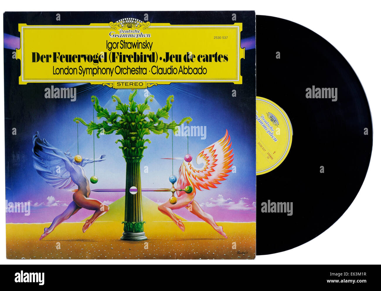 Stravinsky's The Firebird LP Stock Photo