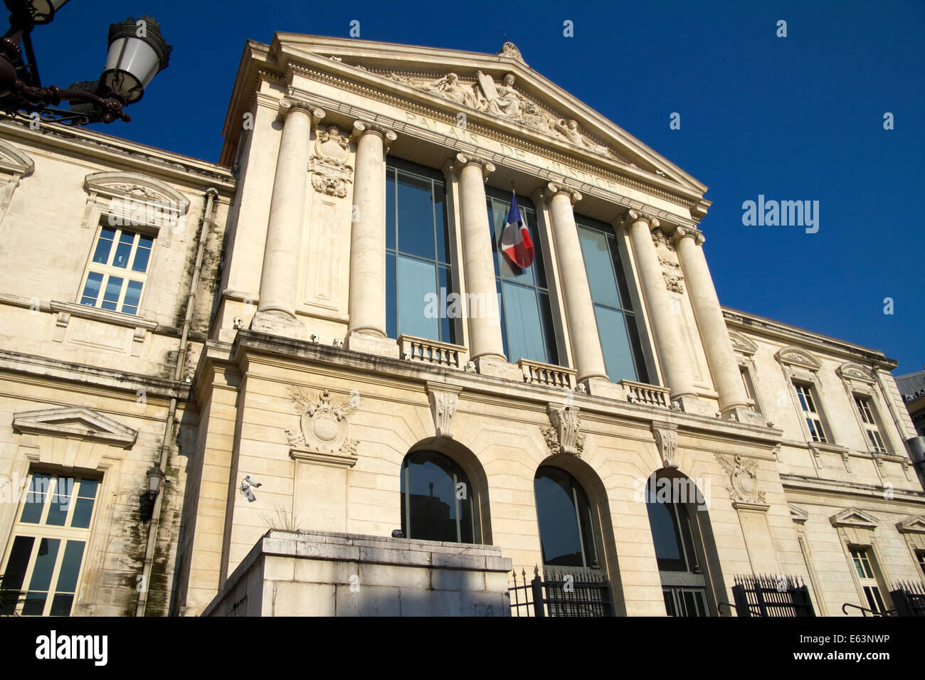 Palais de Justice Nice France Stock Photo Alamy