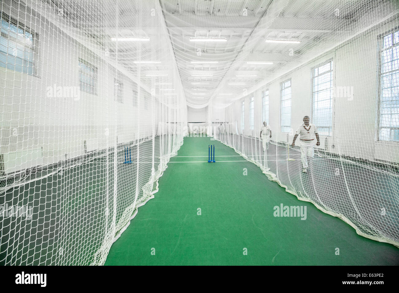 Indoor Cricket Nets Stock Photos & Indoor Cricket Nets Stock Images Alamy