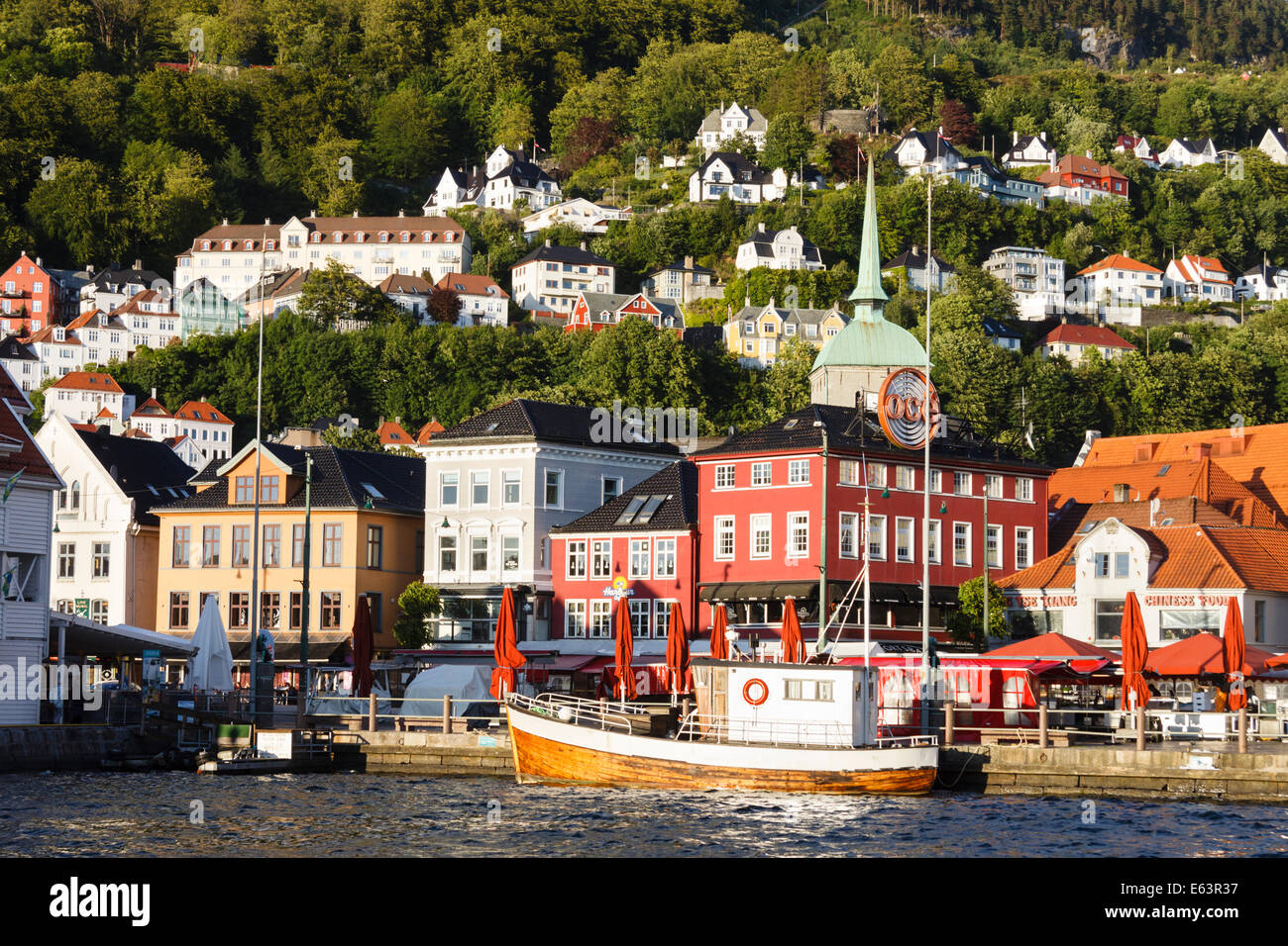 Bryggen, Bergen, Norway Stock Photo