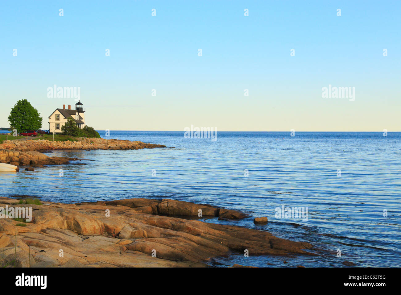 Prospect harbor point lighthouse hires stock photography and images