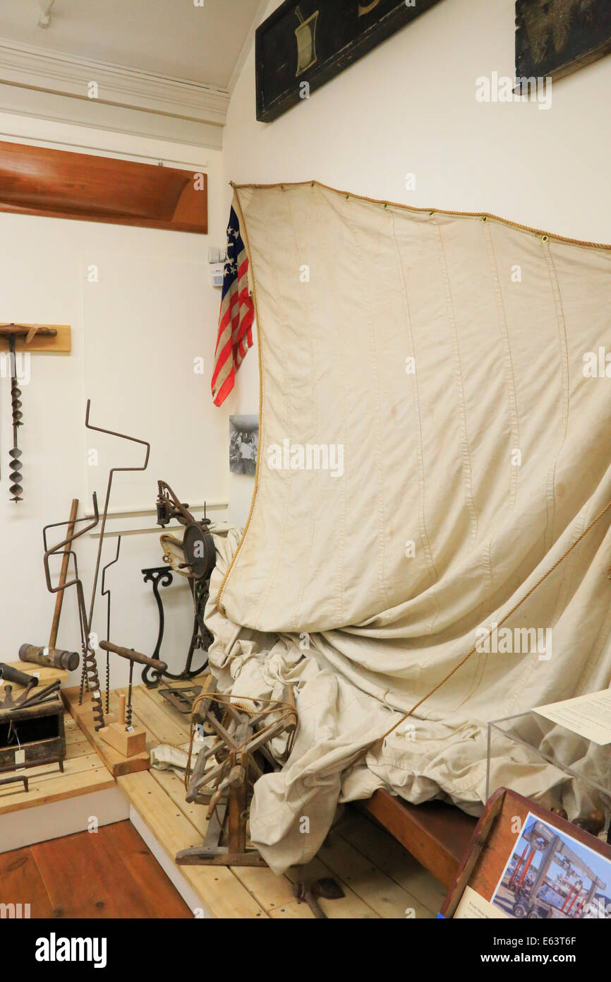 Jerimiah Merithew House, Penobscot Marine Museum, Searsport, Maine, USA