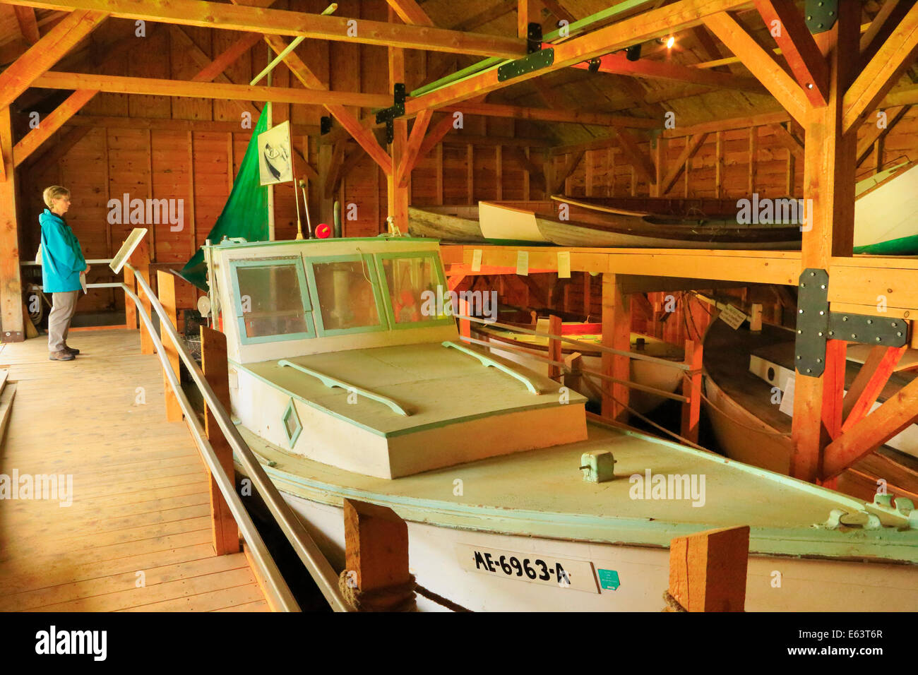 Beals Island Lobster Boat, Penobscot Marine Museum, Searsport, Maine