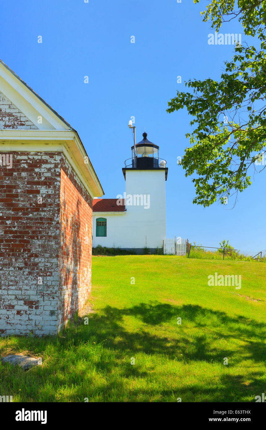 Fort Point Light, Stockton Springs, Maine, USA Stock Photo Alamy