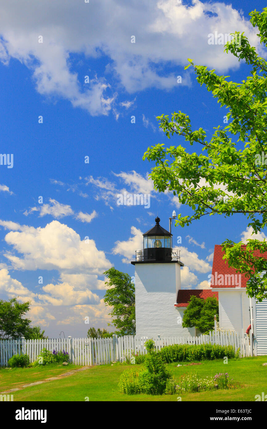 Fort Point Light, Stockton Springs, Maine, USA Stock Photo Alamy