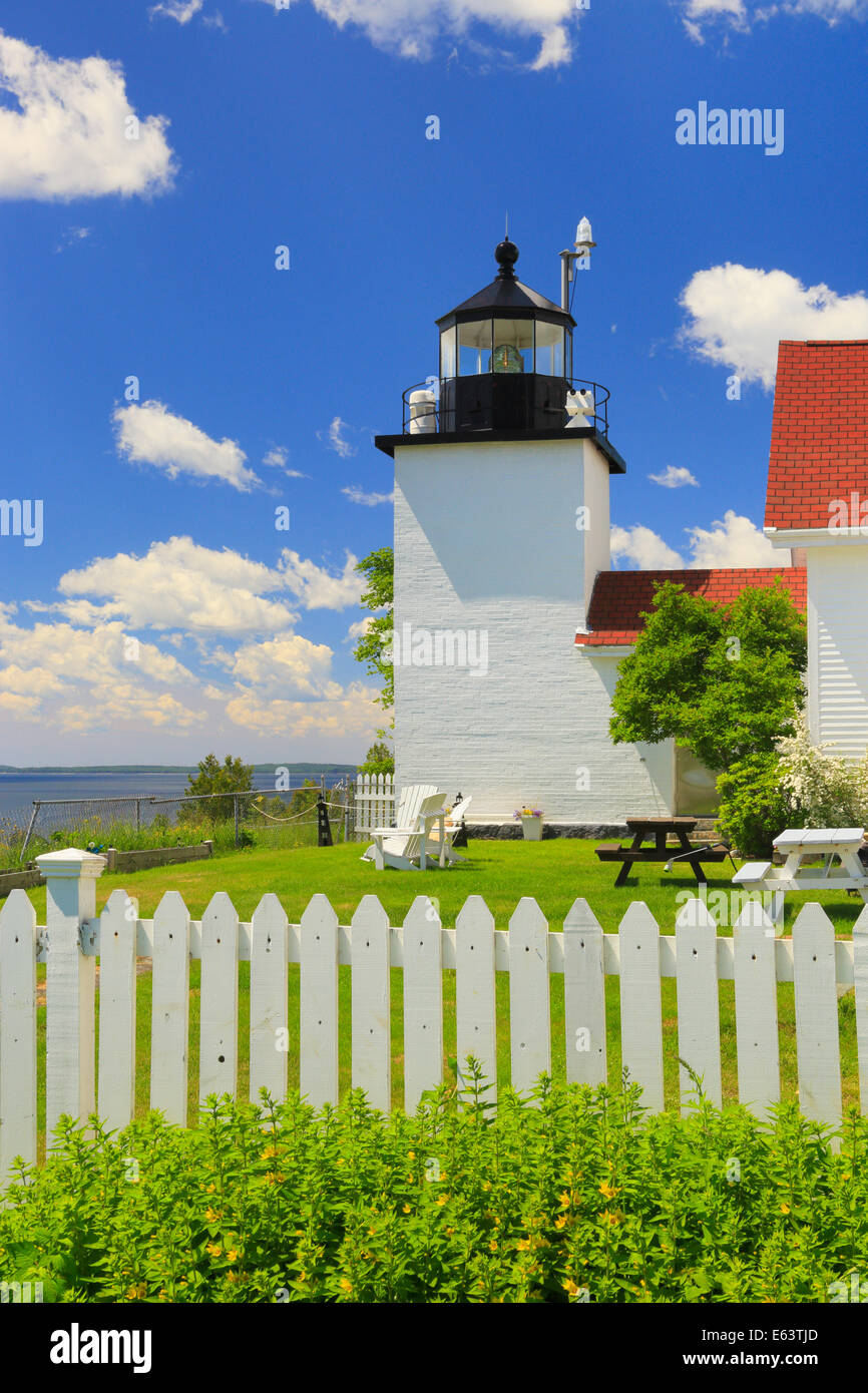 Fort Point Light, Stockton Springs, Maine, USA Stock Photo Alamy
