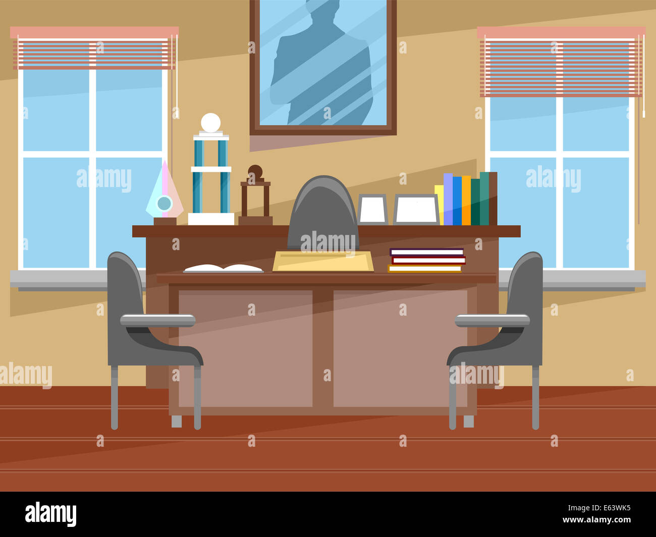 Principal S Office Vector Sticker Clipart Cartoon 40 OFF