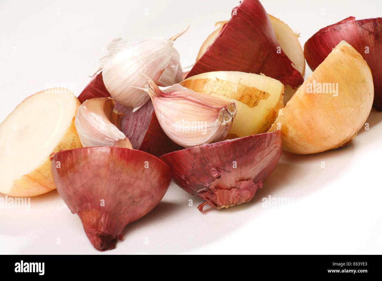 Onion and Garlic Stock Photo Alamy