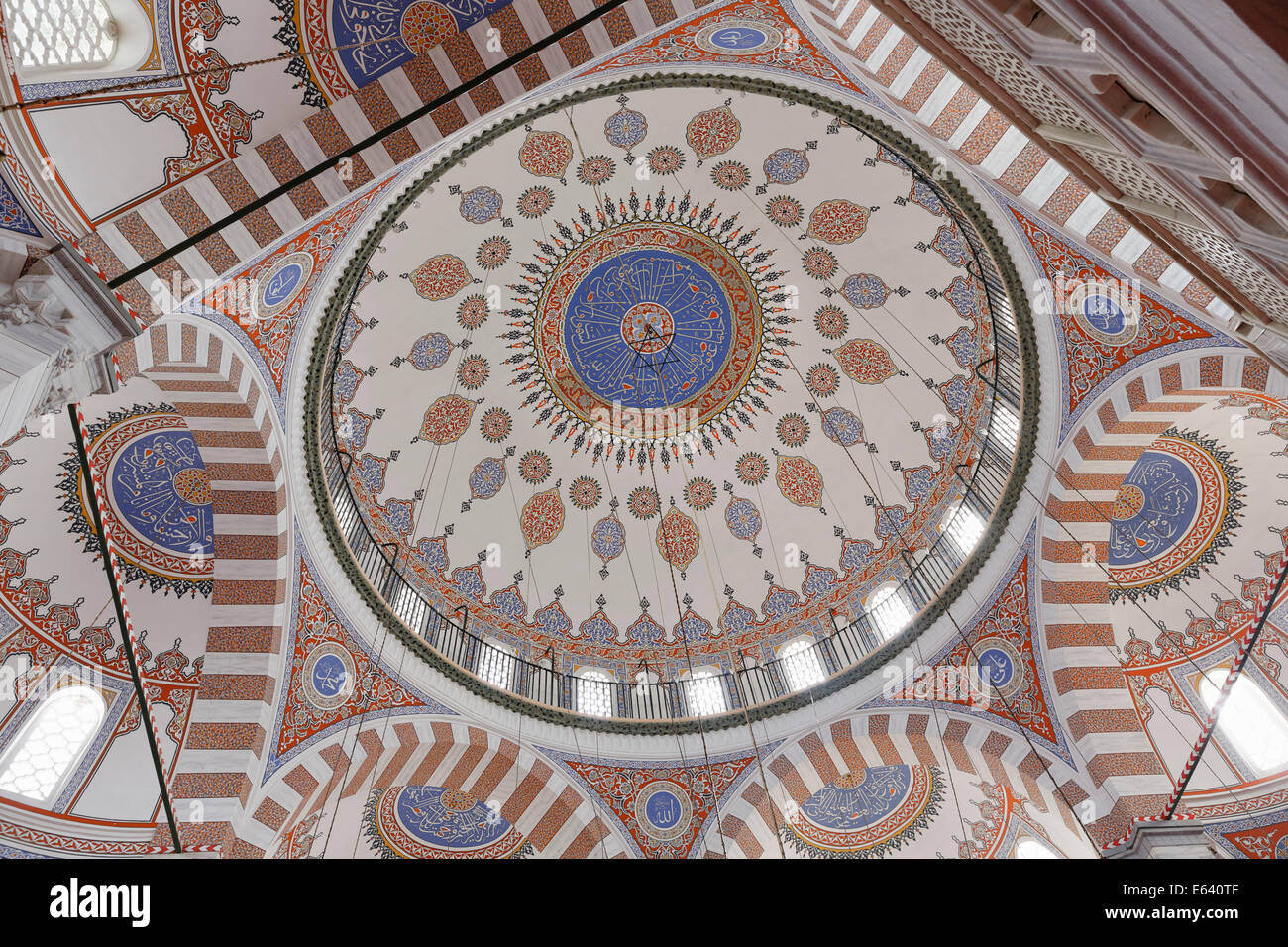 Atik Valide Mosque, dome, built by Mimar Sinan, Üsküdar, Istanbul, Asian side, Turkey Stock Photo