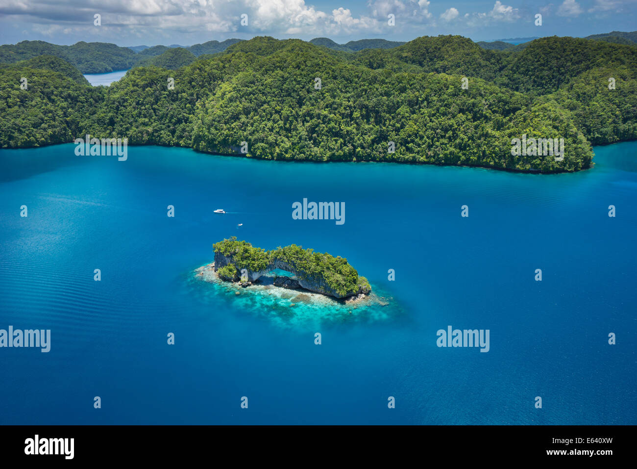 The Ark, island paradise Palau, Micronesia Stock Photo