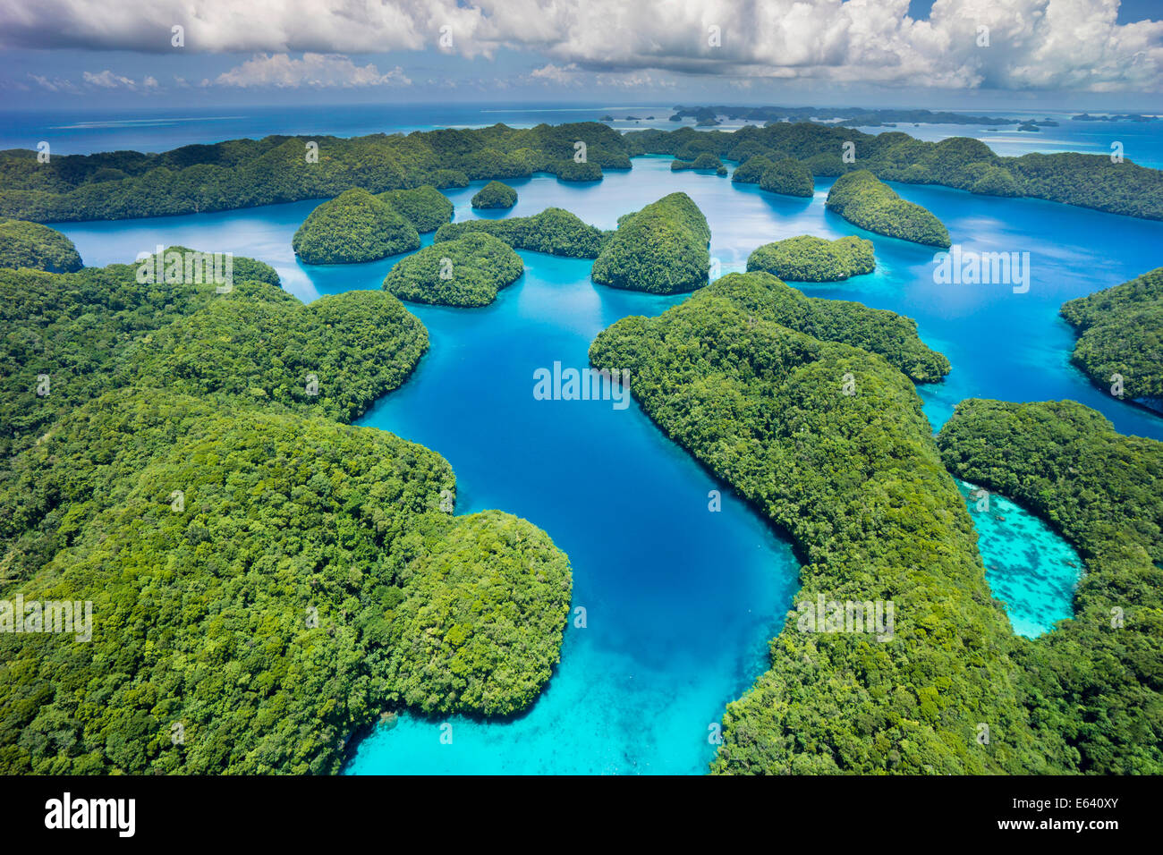 Islands In The Island Paradise Of Palau, Micronesia Stock Photo - Alamy