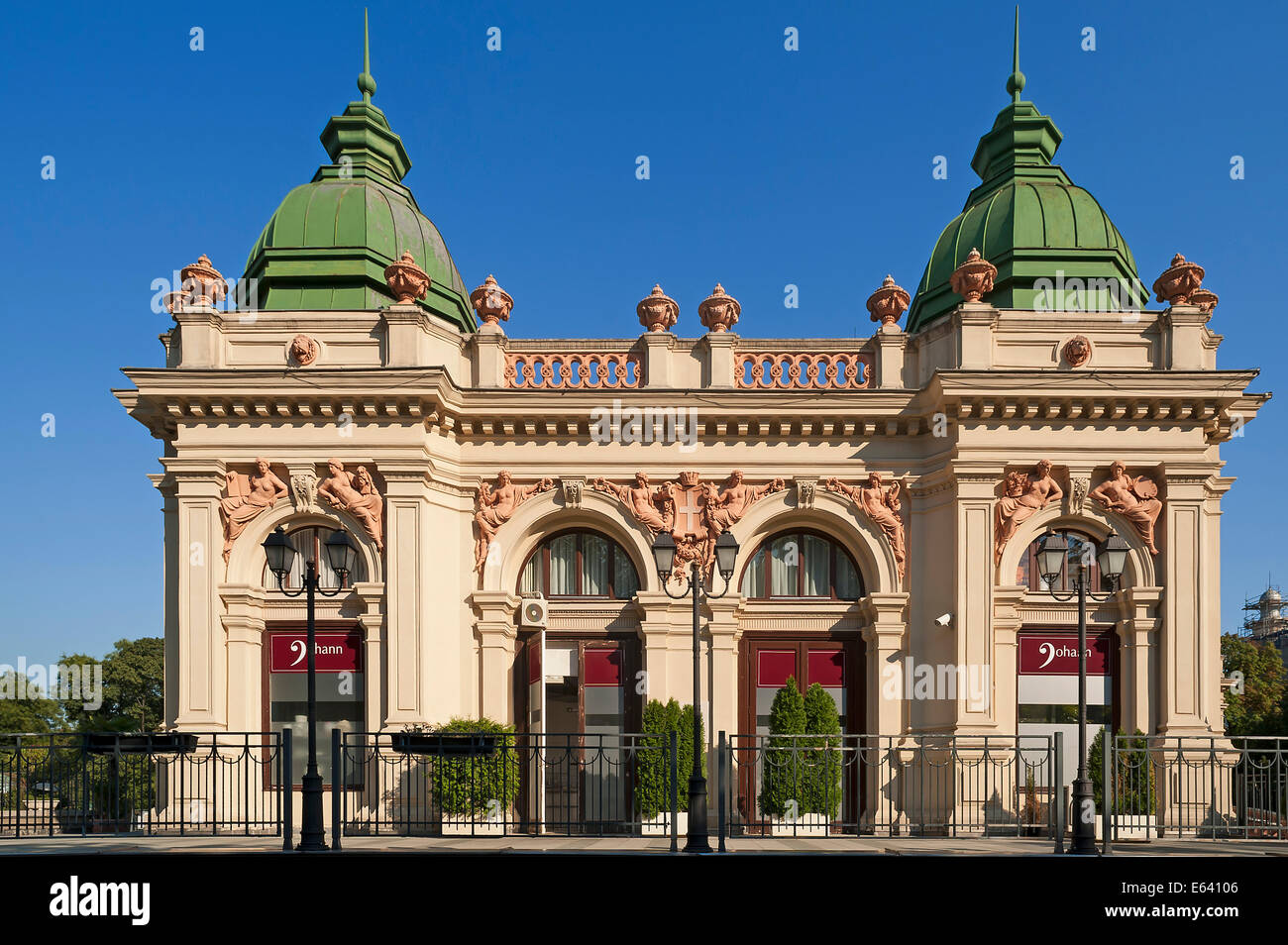 Kursalon Hübner, since 1908, Historicism in the Italian Renaissance style, built from 1865 to 1867, Vienna, Vienna State Stock Photo