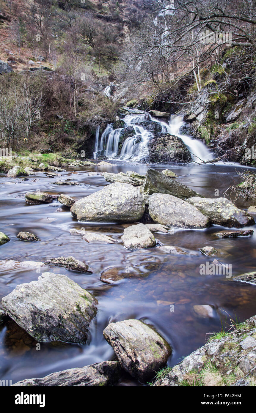 Rhiwargor, near Lake Vyrnwy, Montgomeryshire, Powys, Wales Stock Photo
