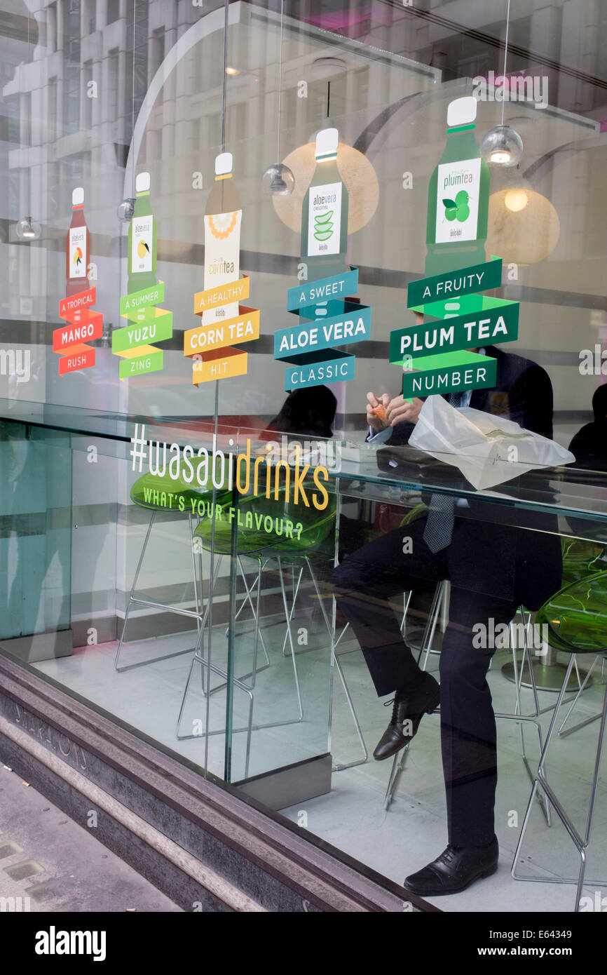 Anonymous wasabi retailer customer and healthy drinks varieties Stock