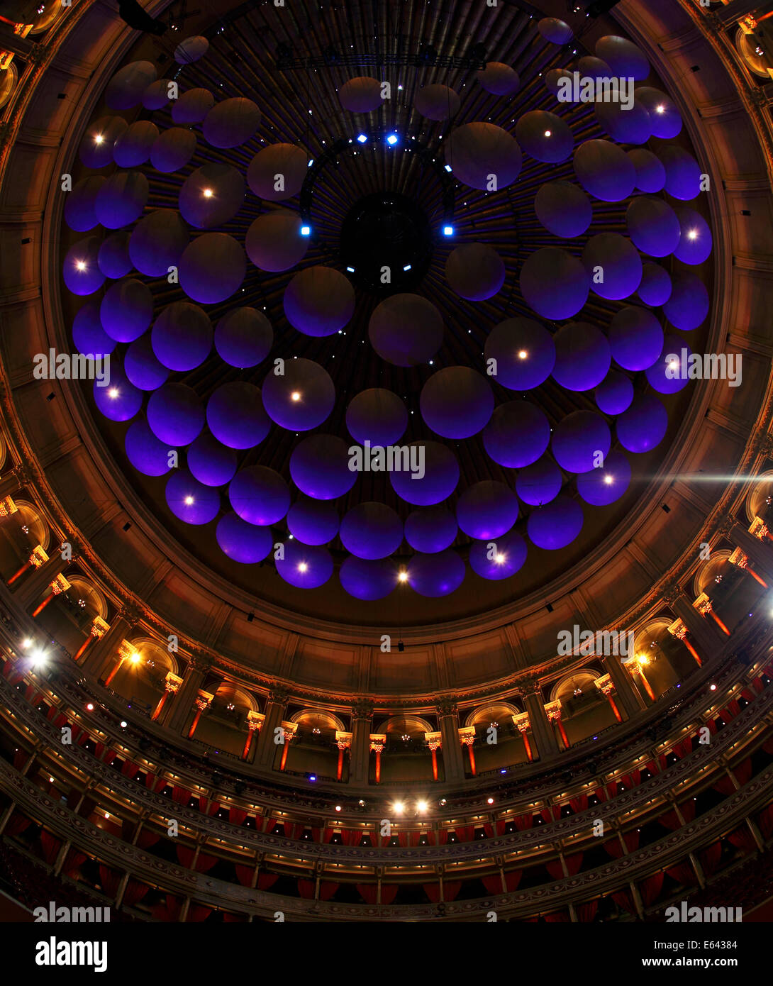Acoustic Sound Panels In The Roof Of The Royal Albert Hall London