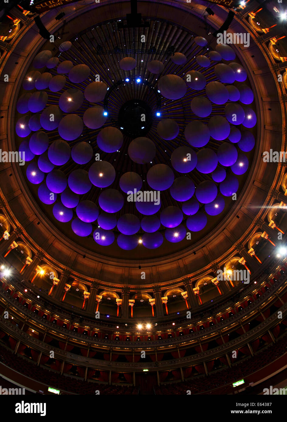 Acoustic Sound Panels In The Roof Of The Royal Albert Hall