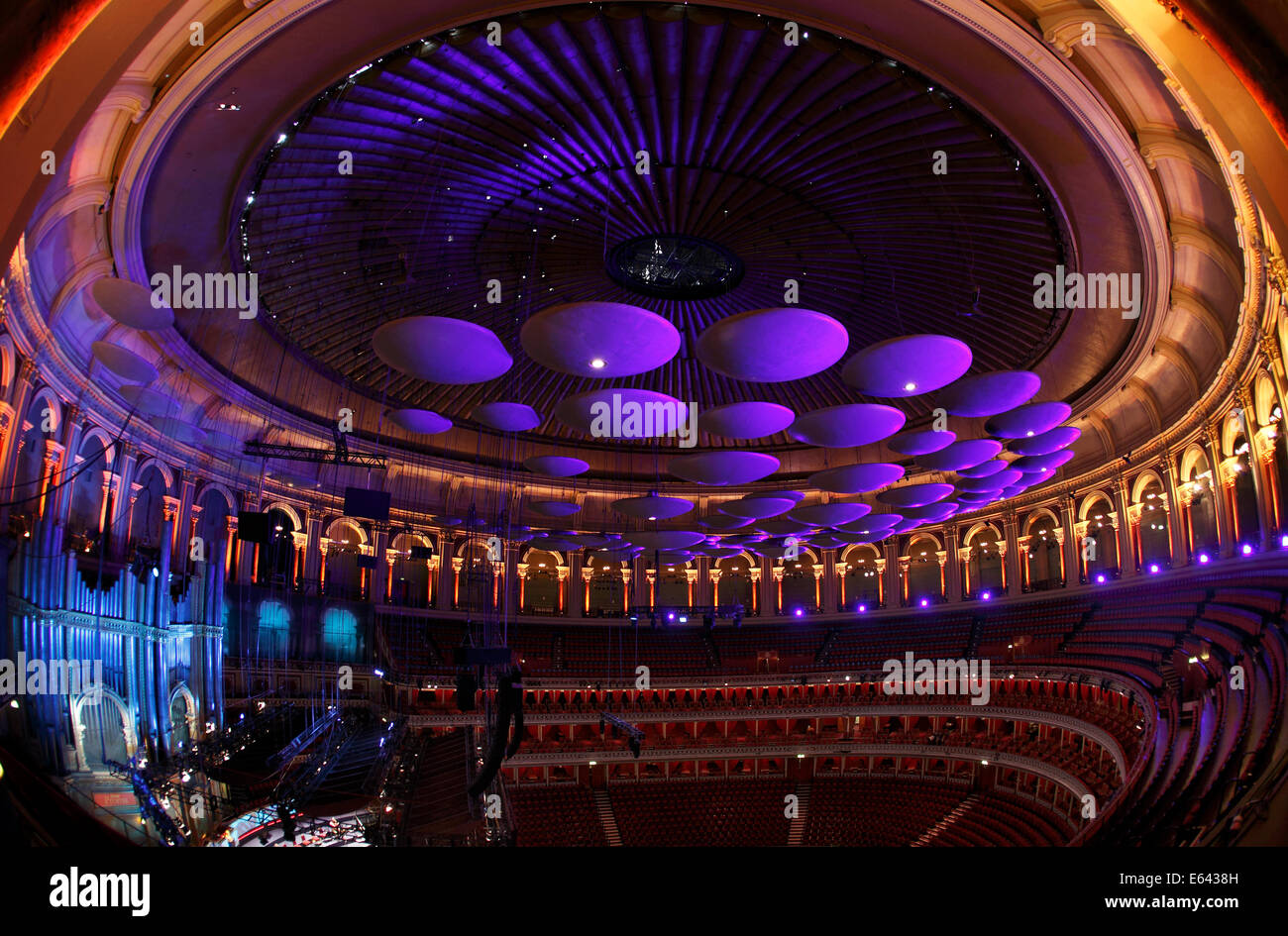 Acoustic Sound Panels In The Roof Of The Royal Albert Hall London