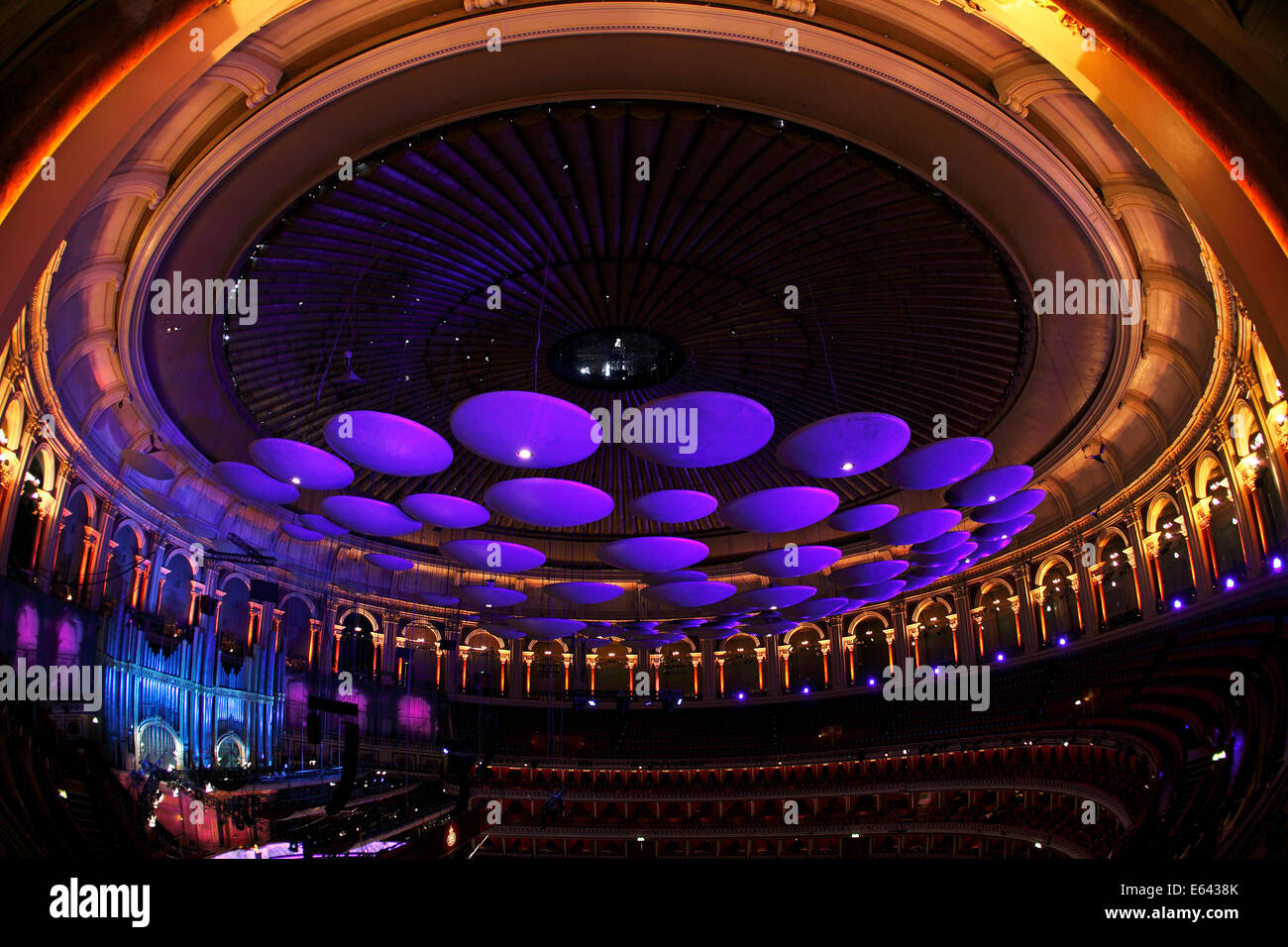 Acoustic Sound Panels In The Roof Of The Royal Albert Hall