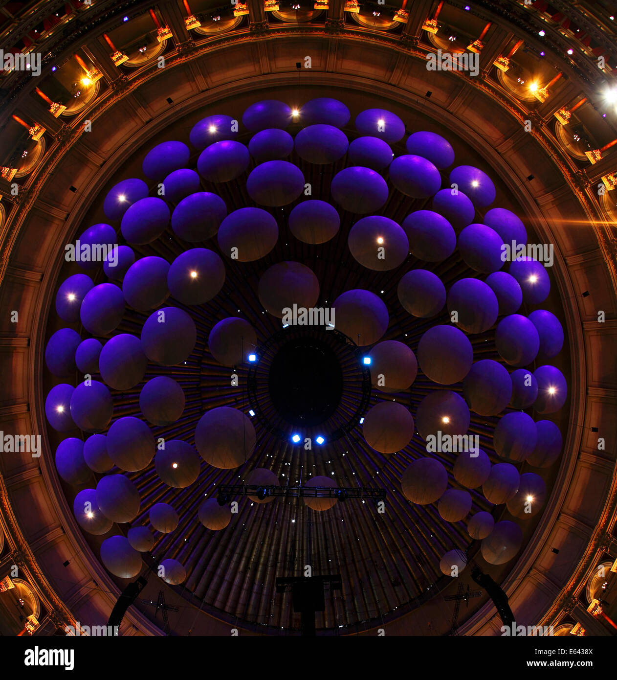 Acoustic Sound Panels In The Roof Of The Royal Albert Hall