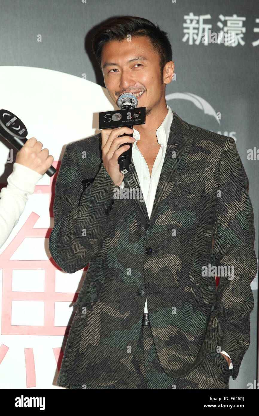 Hong Kong, China. 13th Aug, 2014. Singer Nicholas Tse attends opening ...