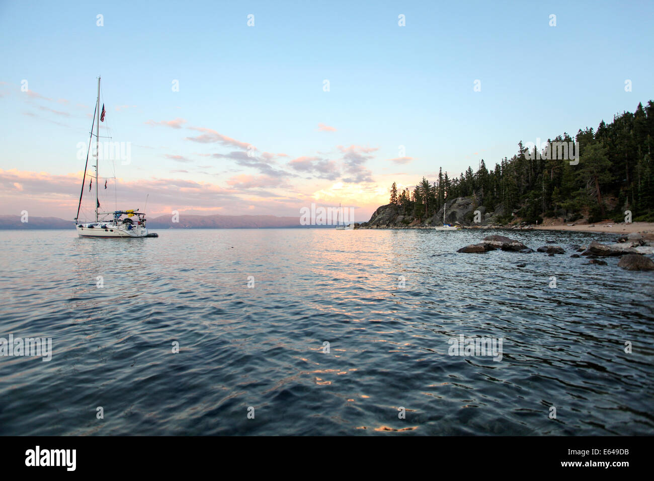 lake Tahoe, California, USA Stock Photo