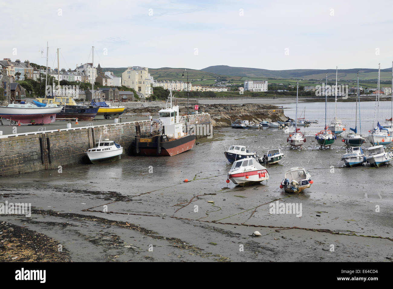 port st mary on the isle of man Stock Photo Alamy