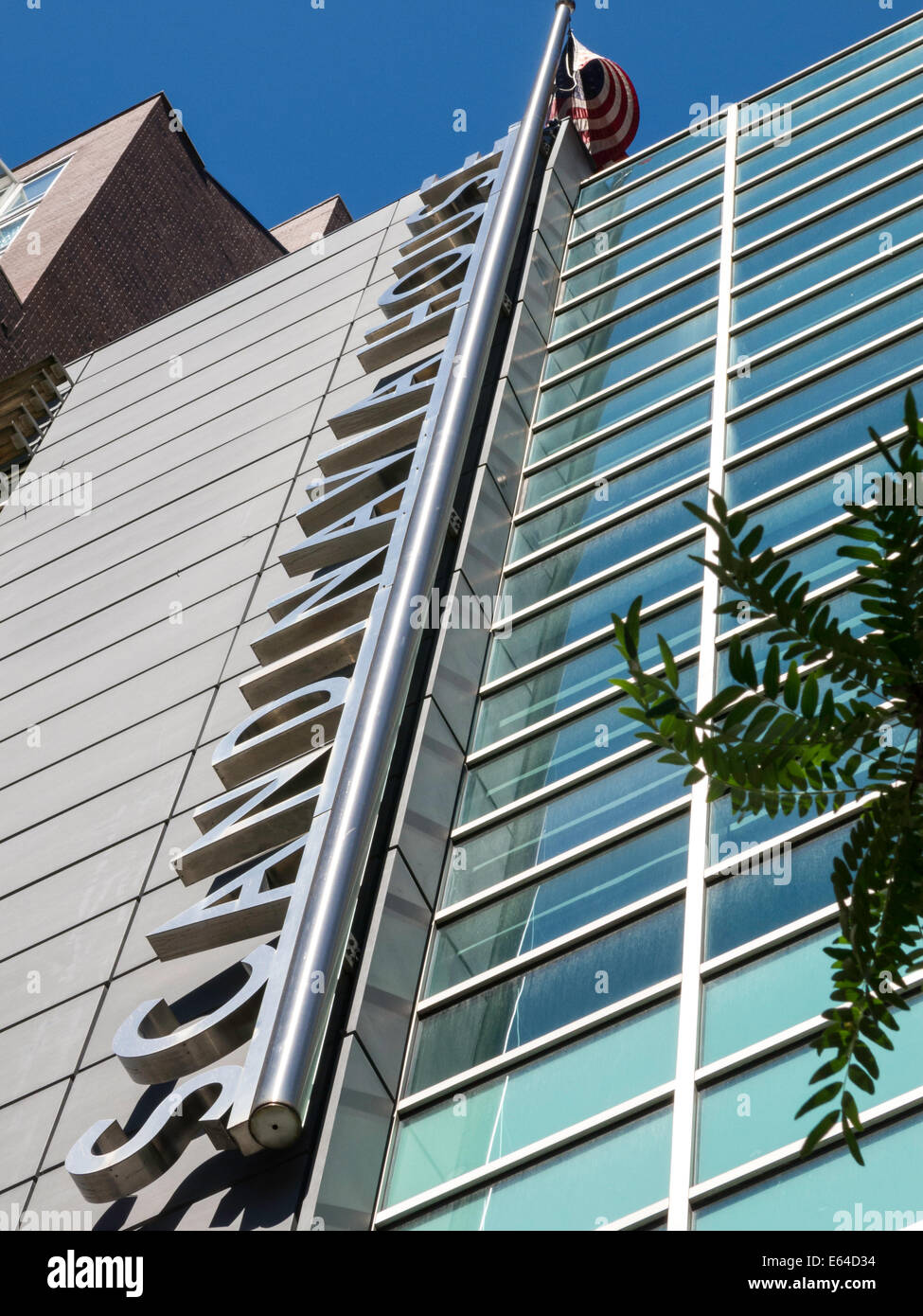 Exterior of Scandinavia House The Nordic Center in America, NYC,USA