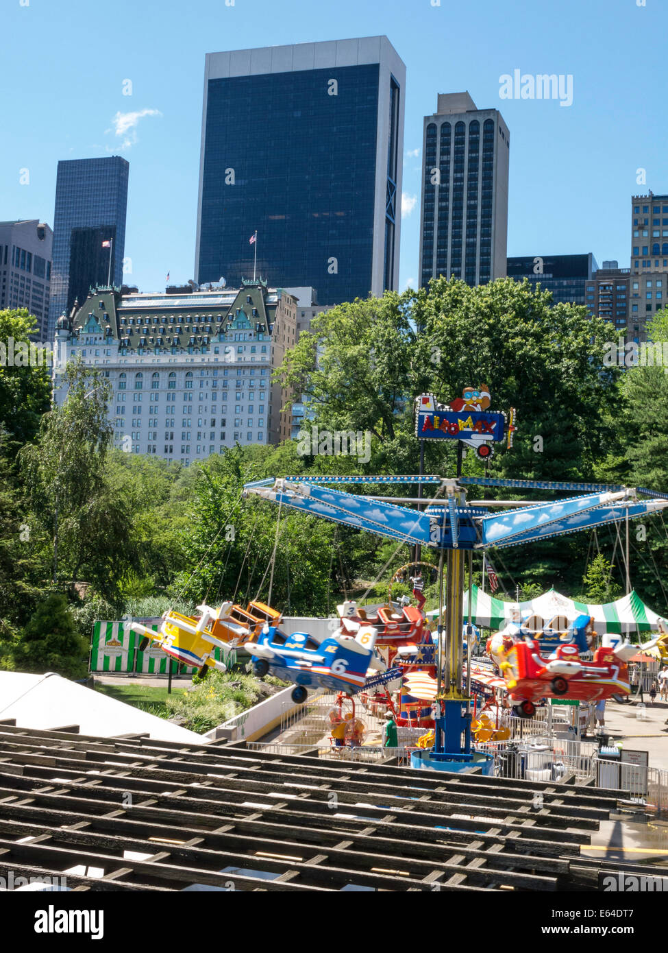 Victorian Gardens, Carnival Rides in Central Park with West Side