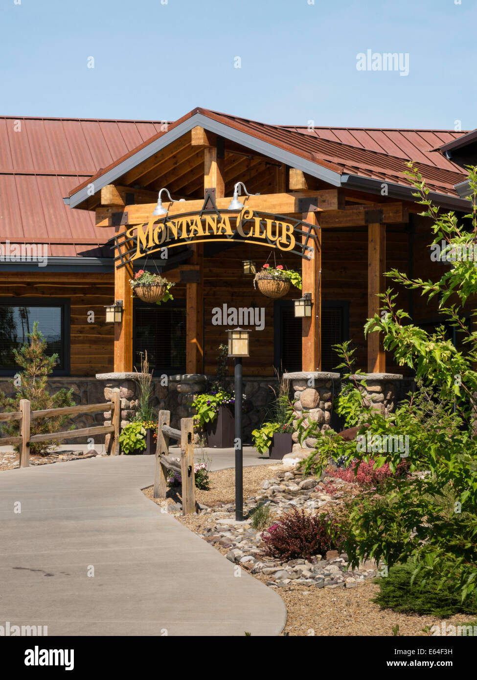 Montana Club Lounge Restaurant and Casino, Great Falls, Montana, USA Stock Photo Alamy